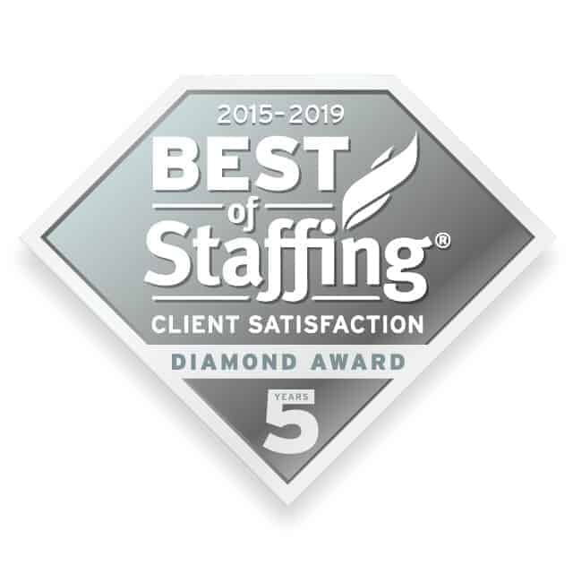 TERRA Wins ClearlyRated’s 2019 Best of Staffing® Client Diamond Award