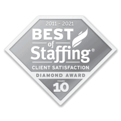 TERRA Wins ClearlyRated’s 2021 Best of Staffing® Client Diamond Award