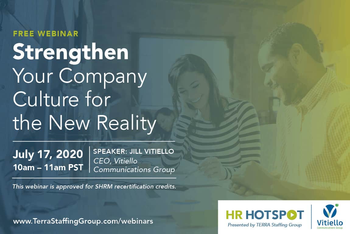 Strengthen Your Company Culture for the New Reality